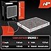A-Premium Cabin Air Filter with Activated Carbon Compatible with Hyundai Elantra 2017-2020, Accent 2018-2022, Elantra GT 2018-2020 & Kia Forte 2019-2023, Forte5, Rio 2018-2023 - Replace# 97133-F2000