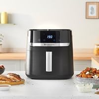 Russell Hobbs Heißluftfritteuse XXL 8,3L Rapid AirFryer [kompaktes Gehäuse, sehr leise, Pizza Ø 26cm] SatisFry (9 Programme, spülmaschinenfest, Fritteuse ohne Öl, TouchScreen,Grillen,Backen) 27632-56 – Ansicht 7