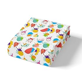 Erosebridal Kids Tie Dye Comforter Cover Queen Size, Pineapple Watermelon Duvet Cover Kawaii Fruit Bedding Set for Girls Boys Teens, Tropical Botanical Bedspread Cover for Bedroom Decor, Colorful 41BolUOiPIL. SS280