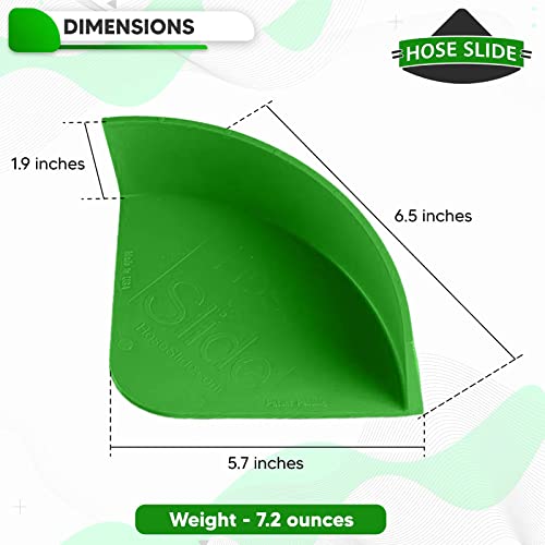 Hose Slide The Original Hose Wire Cable Guide | Prevents Snagging Under Tire | The Ultimate Car Detailing/Washing Tool (Mantis Green, 2 Pack) #TOP6