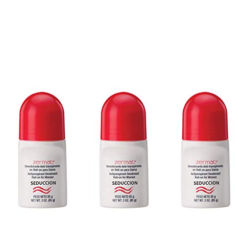 Set of 3 Zermat Seducción Roll-On Deodorant for Her 3 oz.