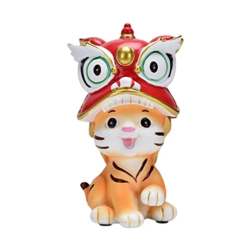 Petite décoration pour la maison en résine et bibelot de bureau tigre