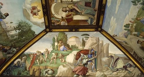 Toile Murale Le Royaume d'Armide Friedrich Overbeck Déco Salon 60x90cm