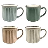 landhaus bacher preise Inhalt von 250 ml OTIX Kaffeetassen - mit Ohr - 4er Set - Keramik - 250 ml