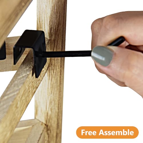 Ikee Design WD2005-OK Free Assemble Wooden Jewelry Display Rack thumb #7