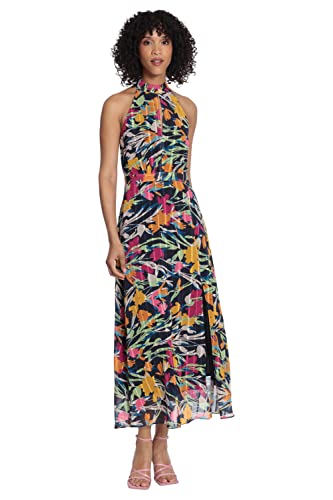 Image of Maggy London Women's Maggy London Women's Halter Neck Maxi Dress