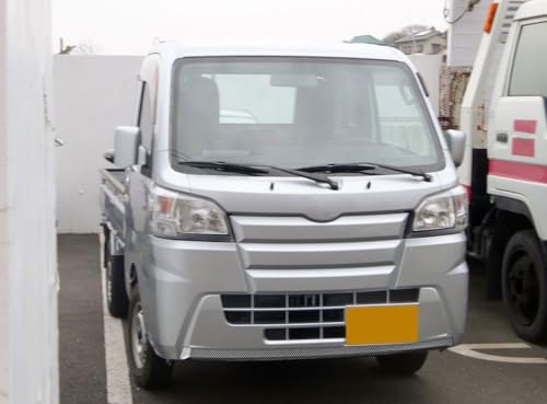 TERDARAY ダイハツ ハイゼット トラック DAIHATSU HIJET TRUCK適用S500系 s500p/s510p前期専用 フロントバンパー ガーニッシュ バンパーガード キズ防止 アクセサリー 簡単装着 外装アクセサリー パーツ 傷防止 ス