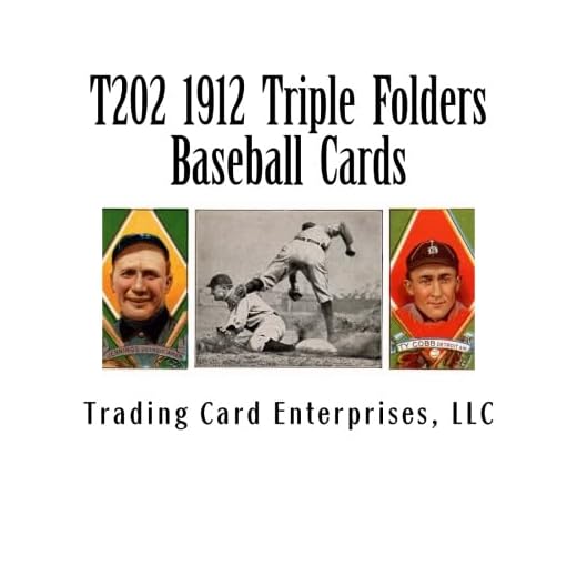 T202 1912 Triple Folders Baseball Cards