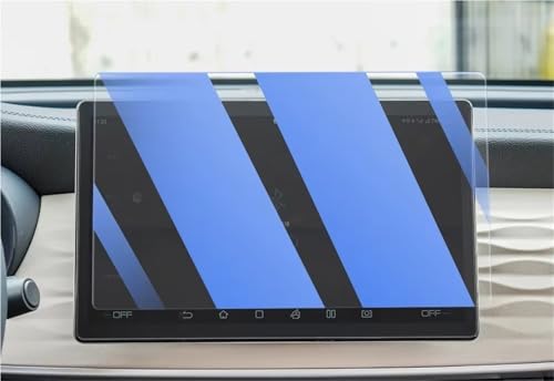 Protection écran LCD BYD verre trempé 9H anti lumière bleue pour GPS 15.6"