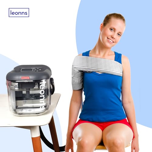 Image of LEONNS Cold Therapy Machine for Shoulder Surgery | Compression Pad & Timer