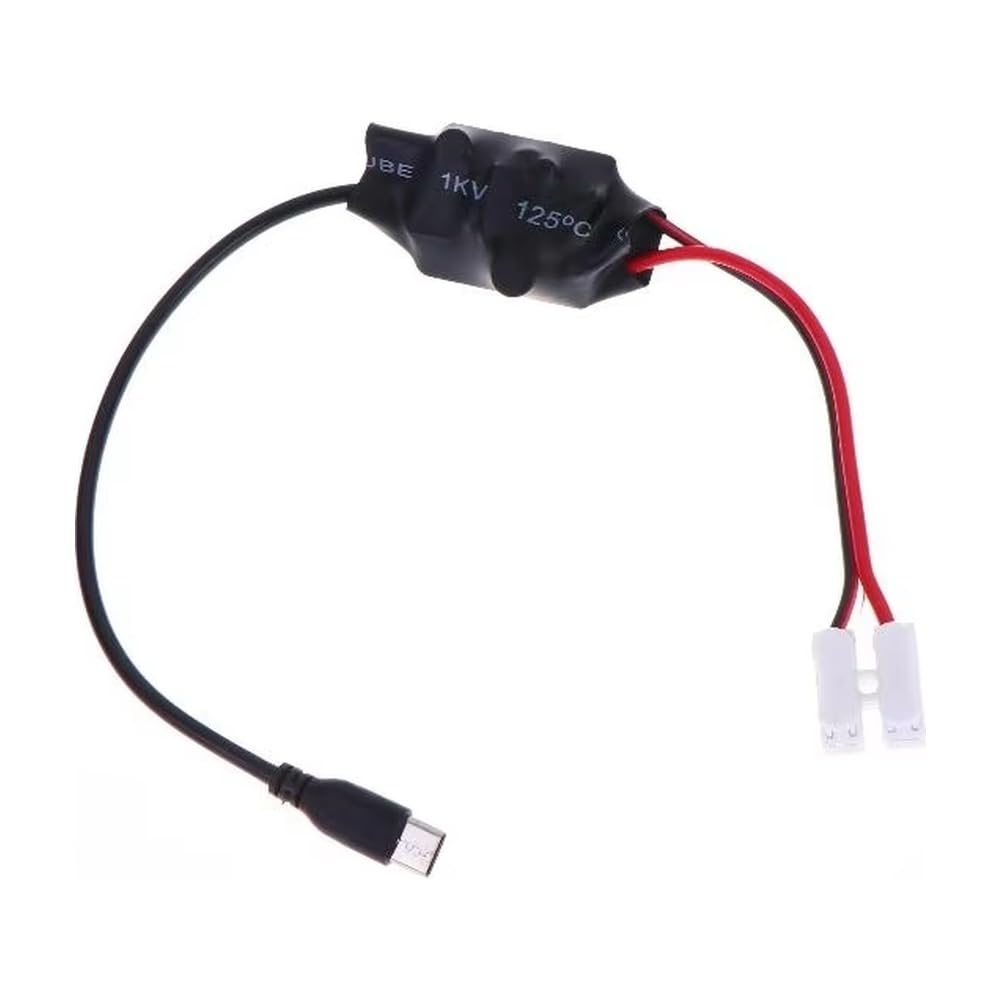 Aundhegrtt Camera Power Cable Type-C/Android/JST Port 220V to 5V Wireless Camera Power Transformer Android