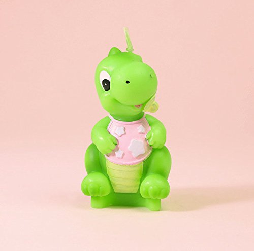 Uxzeb Mini Dinosaur Cake Toppers Cute Candle For Jurassic World Birthday Party Supplies Boy Baby Shower Decorations(Dinosaur) #TOP1