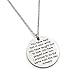 WISHOW You Have held him in Your arms Mother Gift Future Mother in Law Groom Stainless Steel Pendant Necklace