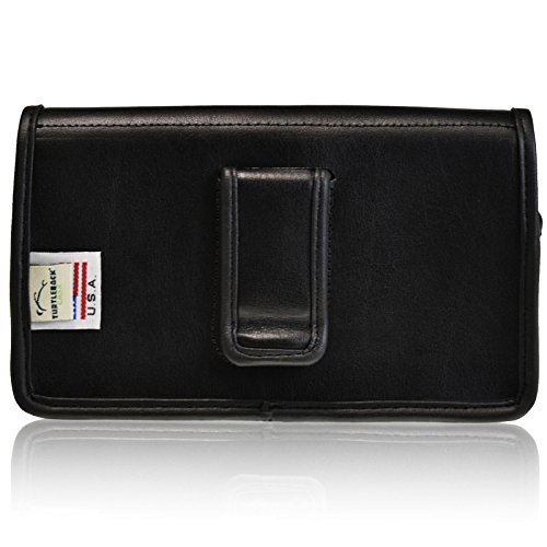 Turtleback Holster Made For Applie Iphone 6 Plus (5.5 In.) Black Belt Case Leather Pouch With Executive Belt Clip Horizontal Made In Usa #TOP2
