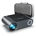 Produktbild Mini Beamer ELEPHAS, Nativ 720P HD 4500 Lumen Projektor 200" LED Projektor, für Film Unterhaltung Spiele, unterstützt HDMI VGA AV USB Micro SD, Schwarz. MEHRWEG