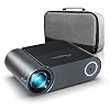 Mini beamer Elephas Nativ 720P HD 4500 lumen projector 200 inch LED-projector, voor film, entertainment games…