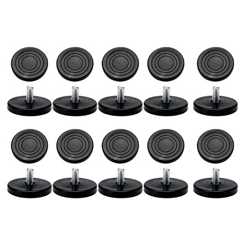 Almohadilla para muebles regulable con tornillo M8 y protector de suelo de 17 mm 2