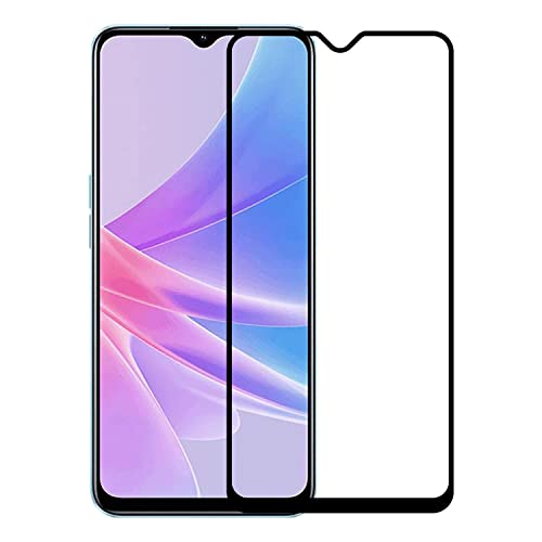 Image of ZARALA Tempered Glass Screen Protector Compatible for Oppo A78 5G (Black) with Edge to Edge Coverage and Easy Installation kit (Oppo A78 5G)