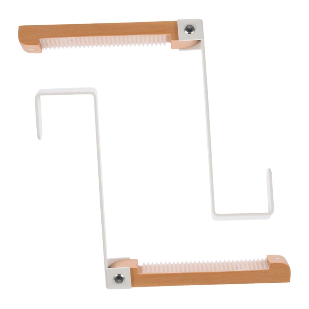 PartyKindom 8piezas Organizador De Puerta Plegable Para Ropa y Toallas Colgador De Puerta Para Baño Ganchos Para Sombreros y Para De El