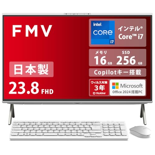 初期化済み　23.8型　富士通　一体型パソコン　2年使用 初期化済み 23.8型 富士通 一体型パソコン 2年使用 初期化済み 23.8