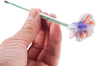 Simulação de treinamento de peixe bastão de treinamento para peixes aquários ativos acessórios para tanques de peixes brinquedo de treinamento de peixe brinquedo de resina peixe vara de treinamento