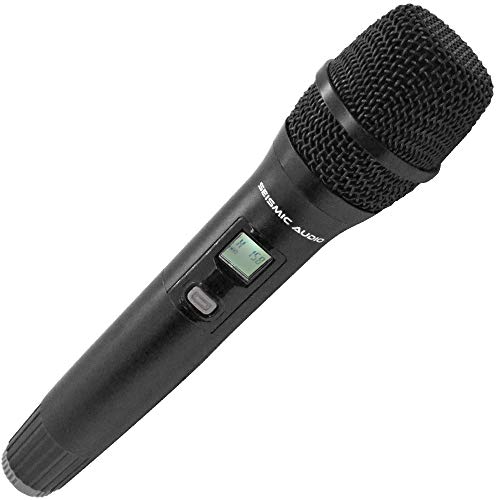 Seismic Audio - Sa-U4Hh-2 - Dynamic Wireless Handheld Microphone For Use With 4 Channel Wireless Mic System #TOP18
