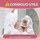 Zoom IMG-2 specchio ingranditore 10x con collo Zoom IMG-2 specchio ingranditore 10x con collo