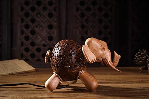 Klassiek China Mandarijn Pion Dingen Nachtkastje Lamp ,  Slaapzaal Kaptafel Leesboek Leer Banen Licht ,  Dromenvanger (Kleur: B) - Image 8