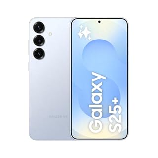 Samsung Galaxy S25+ AI Smartphone, Galaxy AI, 12GB Memory, 256GB Storage, 50MP Camera, Icy Blue, 3 Year Manufacturer Extended Warranty (UK Version)