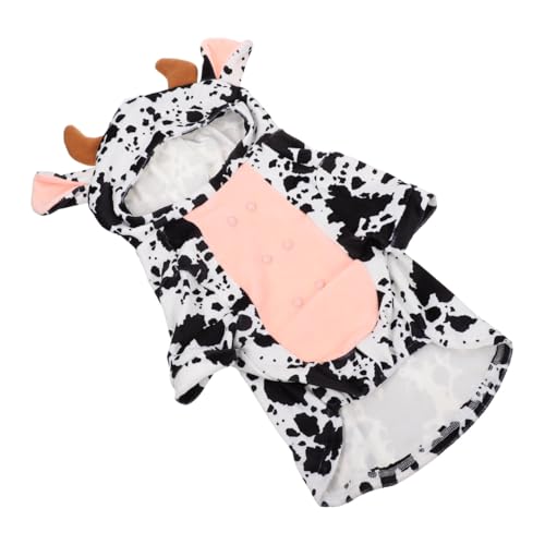 Disfraz de vaca para perro talla S