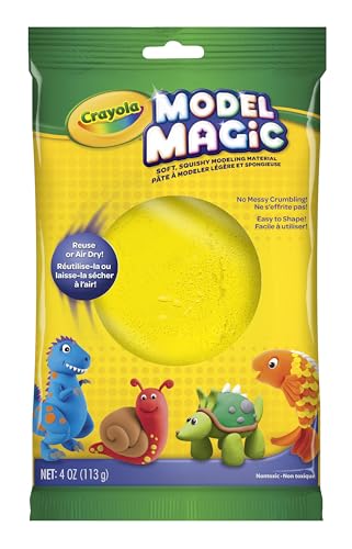 Crayola Model Magic 4 oz, Yellow, 57-4434