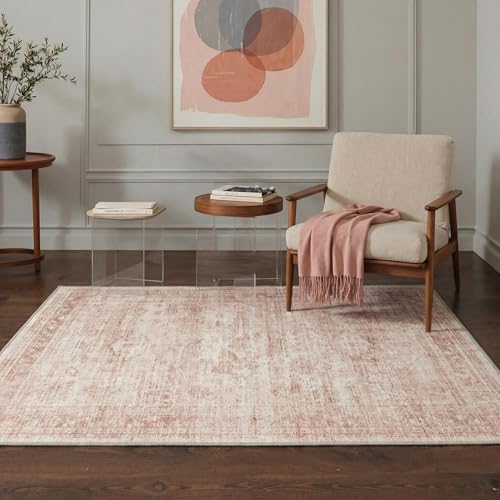 Tapete Decorativo GENIMO 2x3 Pies Lavable Rosa miniatura 4