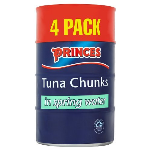 Princes - Tuna Chunks in Spring Water - 4x160g
