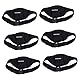 JOINPAYA 6stücke Mikrofongürtel Teiliges Mikrofon Sender:30 * 5.5inch Pouch Gürtel Träger Für Fitnesslehrer Bequeme Und Sichere Mikrofon Gürteltasche Geeignet Für Kabellose Mikrofone Fitness