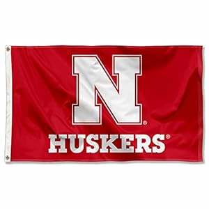 Nebraska Cornhuskers Block N Flag