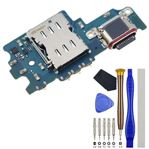 Port de charge USB Type-C connecteur dock de rechange Samsung Galaxy S21 FE 5G G990U micro SIM