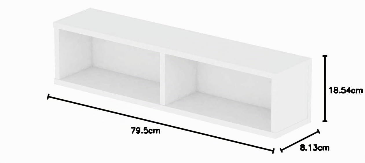 Glorious CD Box White 90 - Contiene Fino a 90 Compact Disc, impilabili con Altri CD Box, con divisore (45 CD per Scomparto), Bianco