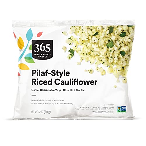 365 By Whole Foods Market, Cauliflower Riced Pilaf Style Garlic Herb, 12 Ounce #TOP8