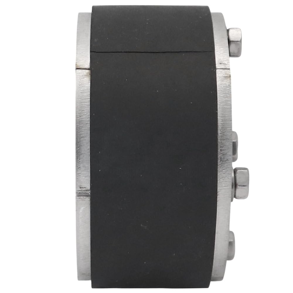 WITTKOWARE DN100 Mauerdurchführung geteilt 4-Fach 4-34mm | Ringraumdichtung klappbar | V2A Edelstahl & EPDM 40mm | Druckdicht 2,5 bar