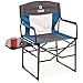 Guide Gear Easy Carry Director Camping Chair for Adults, Portable, Folding, Outdoor Camp Chairs for Men and Women, 300-lb. Capacity, Mesh Back, with Cup Holder Green