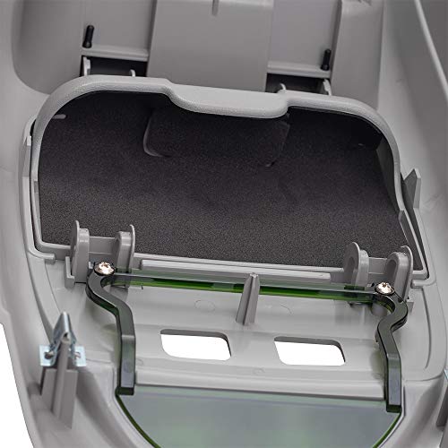 Brock Replacement Overhead Roof Ceiling Console Gray Compatible With 2002-2004 F250 F350 F450 Super Duty Pickup Truck W/Out Sunroof 2C3Z 25519A70 Aac #TOP7