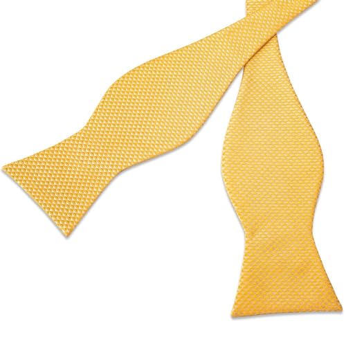 Corbata de moño sólida para boda y fiesta miniatura 3
