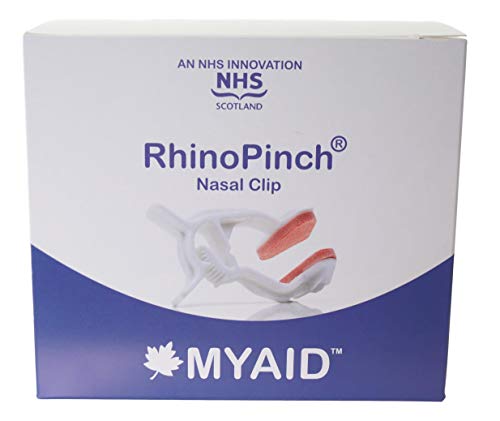 MYAID RhinoPinch Nasal/Nose Clips, First Aid for Nose Bleeds (Epistaxis) - Carton of 30 RHIN02