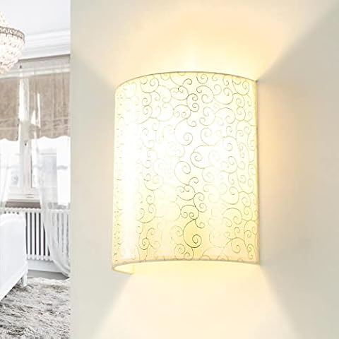 Lámpara de pared Easylight ALICE con pantalla de tela gris tiza Cover