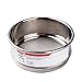 Adamas-Beta φ10×4.5cm 100 Mesh 304 Stainless Lab Sieves Economy Test Sieve 304 Stainless Steel Wire Cloth（0.154mm）