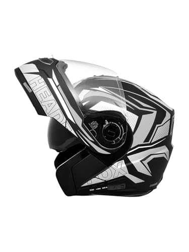 Image of HEADFOX N2F Air 7 Metro: Smart Bluetooth Helmet for Man & Women with Features for Easy Calls, Music, GPS, Waterproof, Voice Assistant, Dual Visior, 31 Flashlight Modes.