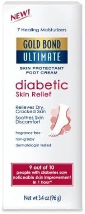 Gold Bond Ultimate Skin Relief Foot Cream, 3.4 Ounce