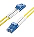 Produktbild H!Fiber.com OS2 LC auf LC Duplex Glasfaser Patchkabel, LWL, Singlemode Jumper, 3-meter(9.8ft)