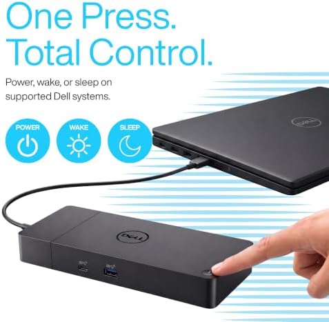 Dell WD19S USB C 도킹 스테이션 번들 - 130W 공급, HDMI 케이블 및 극세사 클리닝 천 포함 (업그레이드 버전) — 사진 5