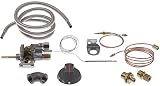 Fühlerdurchmesser: 4,5mm COPRECI MT7200 Gasthermostat für Falcon Gaseingang Rohrflansch Gasausgang M16x1,5 (Rohr-ø 10mm) Fühler 4,5mm Achse 7x5x41,5/20mm